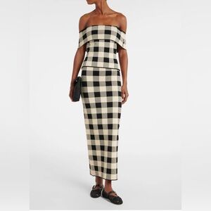 POSSE
Pippa checked maxi skirt